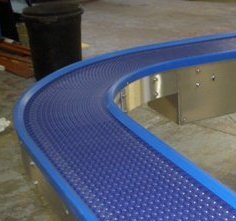 90 degree plastic belt conveyor